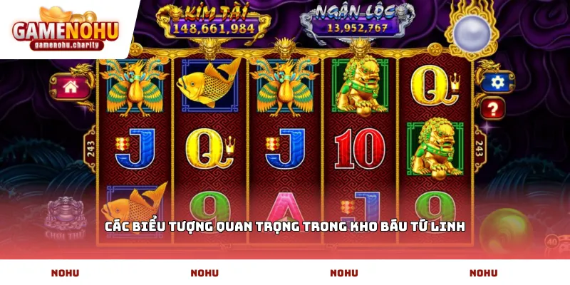 Các biểu tượng quan trọng trong Kho báu tứ linh