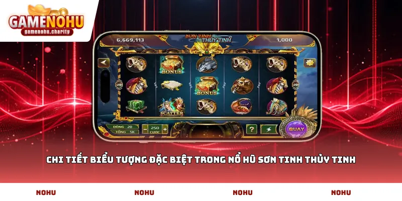 Chi tiết biểu tượng đặc biệt trong Nổ hũ sơn tinh thủy tinh