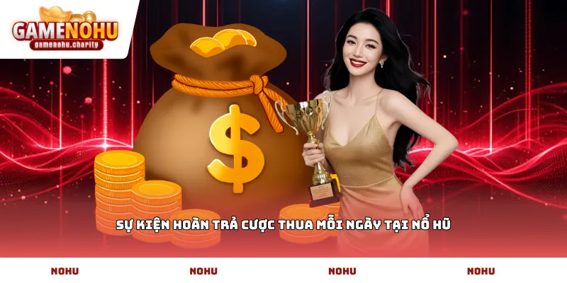 Sự kiện hoàn trả cược thua mỗi ngày tại Nổ Hũ